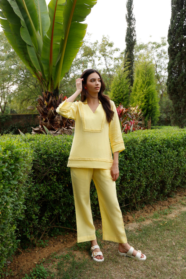 Butter Yellow Co-ord
